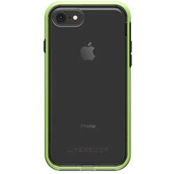 Lifeproof SLAM SERIES Case for iPhone SE (2nd Gen) and iPhone 8/7 (NOT Plus) - Retail Packaging - NIGHT FLASH (CLEAR/LIME/BLACK)