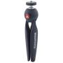 Manfrotto PIXI Mini Tripod Kit with Universal Smartphone Clamp, Black (MKPIXICLAMP-BK)