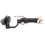 Freevision Pan Axis 360° Unlimited Gimbal Stabilizer for GoPro Hero 7/6/5/4/3 DJI Osmo Action, Yi Cam 4K, RX0, AEE, SJCAM Sports Cams Action Camera, with 17h Run Time Tripod Stand Premium Vilta M Pro