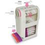 UltiCare VetRx U-40 UltiGuard Safe Pack Pet Insulin Syringes 3/10cc, 29G x 1/2", 100ct