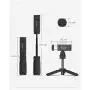 Phone Tripod, BlitzWolf Mini Cell Phone Tripod Stand Extendable Tabletop Desktop Tripod for iPhone 11 Pro 11 XS Max XR X 8 7 Camera Samsung Android Smartphone Webcam, 360° Rotation Tripod Phone Mount