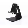 Eaglcter Adjustable Cell Phone Stand Aluminum Alloy Stable Phone Holder for Desk, Compatible with Mobile Phone/iPad (Black) Eaglcter Adjustable Cell Phone Stand Aluminum Alloy Stable Phone Holder for Desk, Compatible with Mobile Phone/iPad (Black)