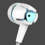 VPB Earbud Headphones with Remote & Microphone, in Ear Earphone Stereo Sound Noise Isolating Tangle Free for iOS and Android Smartphones, Laptops (Mixed Color 4 Pairs)