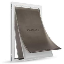 PetSafe Extreme Weather Dog and Cat Door - Aluminum or Plastic Pet Door - Small, Medium, Large and X-Large