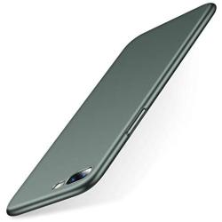 TORRAS Slim Fit iPhone 8 Plus Case/iPhone 7 Plus Case, Hard Plastic PC Ultra Thin Mobile Phone Cover Case with Matte Finish Coating Grip Compatible with iPhone 7 Plus / 8 Plus, Midnight Green