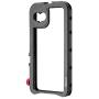 ULANZI Pixel 4 XL Aluminum Video Cage, Protective Smartphone Vlog Frame Housing Rig w Lens Adapter/1/4 Tripod Screw/2 Cold Shoe Mounts for Microphone LED Video Light for Google Pixel 4 XL Vlogging