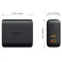 USB C Charger AUKEY 36W 2-Port Foldable Fast Charger with 30W Power Delivery 3.0 & Dynamic Detect Type C Wall Charger for iPhone 11 Pro Max SE, Galaxy S10, Pixel 4XL, MacBook, iPad, Airpods Pro Switch USB C Charger AUKEY 36W 2-Port Foldable Fast Charger with 30W Power Delivery 3.0 & Dynamic Detect Type C Wall Charger for iPhone 11 Pro Max SE, Galaxy S10, Pixel 4XL, MacBook, iPad, Airpods Pro Switch