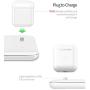 Wireless Charger,Any Warphone 3 in 1 Wireless Charging Stand for Latest Airpods iPhone and iWatch, Wireless Compatible for iPhone 11/11 Pro Max/X/XS Max/8 Apple Watch Charger 5 4 3 2 1 Airpods 3 2 1