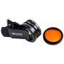 ORPHEK LENS – 2020 Kit for Smartphones – 4 Included: Macro, CPL 37mm Polarized, 15,000k Orange, 20,000k Yellow – For ALL smartphone models: iphone, samsung, huawei, google pixel, tablets and more!