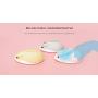 2.4GHz Wireless Mouse Cute Hamster Shape Less Noice Portable Mobile Optical 1200DPI USB Mice Cordless Mouse for PC Laptop Computer Notebook MacBook Kids Girl Gift (Yellow