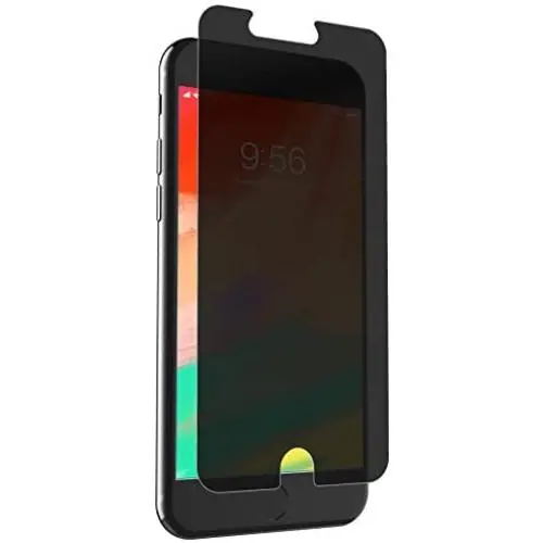 ZAGG InvisibleShield Glass+ Privacy Screen Protector for Apple iPhone 8 Plus, iPhone 7 Plus, iPhone 6s Plus, iPhone 6 Plus – 3X Impact Protection ZAGG InvisibleShield Glass+ Privacy Screen Protector for Apple iPhone 8 Plus, iPhone 7 Plus, iPhone 6s Plus, iPhone 6 Plus – 3X Impact Protection