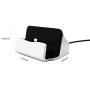 iPhone Charging Dock Station, Bebetter 8-pin Charging Dock Compatible with Apple iPhone 8, iPhone X, iPhone 7/7 Plus 6 6S Plus 5 5S Retail Packaging (Silver)
