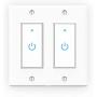 WiFi Light Switch Smart Switch 2 Gang Touch Wall Switch - Compatible with Alexa Google Assistant and IFTTT