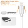 Marchpower iPhone Charger Cable 3Pack 3/6/10FT MFi Certified Lightning Cord USB A Fast Charging Compatible with iPhone SE 11 Pro MAX X Xs XR 8 Plus 7 Plus 6S Plus 5S SE iPod iPad Pro Touch Mini