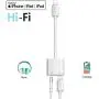 [Apple MFi Certified] Headphone Jack Aux Adapter Dongle for iPhone 11 Pro/Xs Max/XR/ 8/X (10) / 7/7 Plus 2 in 1 Earphone Charger AUX Audio Connector Music Splitt Support All iOS System