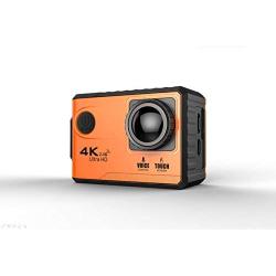 VRfamily 4K WiFi Action Camera, 2.0 Inch Ultra HD Underwater Waterproof Action Camcorder (Orange)