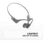 AfterShokz Aeropex Open-Ear Wireless Bone Conduction Headphones with Sport Belt, Lunar Grey AfterShokz Aeropex Open-Ear Wireless Bone Conduction Headphones with Sport Belt, Lunar Grey
