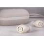 LYPERTEK TEVI - True Wireless Earbuds, Bluetooth 5.0 Stereo Hi-Fi Sound Wireless Earphones, IPX7 Waterproof, Upto 70 Hours Playtime, in-Ear Bluetooth Earphones with Charging Case (Ivory)