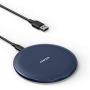 Anker Wireless Charger, PowerWave Pad 10W Max Qi-Certified Fast Charging for iPhone SE, 11, 11 Pro, 11 Pro Max, Xs Max, XR, XS, X, 8, 8 Plus, AirPods, Galaxy S20 S10 S9 S8, Note 10 9 8 (No AC Adapter)
