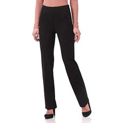 Rekucci Womens Secret Figure Pull-On Knit Bootcut Pant w/Tummy Control