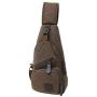 TOPEIUS Sling Backpack,Mini Sling Bag, Travel Hiking Daypack,Canvas Crossbody Shoulder Backpack for Men or Women