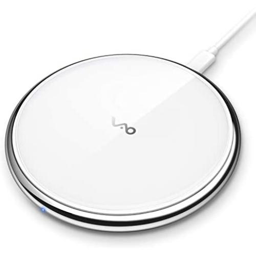 Vebach Dubhe1 Wireless Charger, Qi Certified Fast Wireless Charging Pad Compatible iPhone SE/11/11 Pro/11 Pro Max/XS/XS Max/XR, 7.5W for iPhone X/8Plus, 10W for Samsung Galaxy S20/S10/S9/Note 10