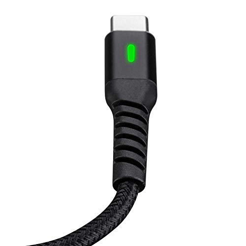 USB Type C Charger Cable 3ft, Compatible with Samsung Galaxy S9 S8 Plus Charger (3A Fast Charging), TUMABER 2 Pack Double Nylon Braided USB A to Type C Replacement for Samsung S10 Note 10 9 8, LG V5