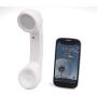 Aoile Wireless Retro Telephone Handset Radiation-Proof Handset Receivers Headphones for Mobile Phone Black