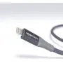 AmazonBasics Double Braided Nylon Lightning to USB Cable, Advanced Collection, MFi Certified Apple iPhone Charger, Dark Gray, 10 Feet AmazonBasics Double Braided Nylon Lightning to USB Cable, Advanced Collection, MFi Certified Apple iPhone Charger, Dark Gray, 10 Feet