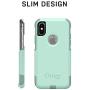 OtterBox COMMUTER SERIES Case for iPhone Xs & iPhone X - Retail Packaging - BESPOKE WAY (BLAZER BLUE/STORMY SEAS BLUE)