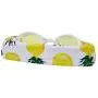 tsdjy Cool Yellow Tropical Pineapple Swim Goggles，Summer Fashion Anti Fog Uv Swim Goggles with Fabric Strap,Gifts Ideas for Kids，Teens，Girl，Boy,Toddler with Headband