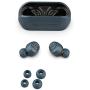 JLab Audio Go Air True Wireless Bluetooth Earbuds + Charging Case | Dual Connect | IP44 Sweat Resistance | Bluetooth 5.0 Connection | 3 EQ Sound Settings: JLab Signature, Balanced, Bass Boost… (Blue)