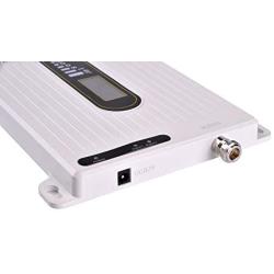 FourSeas Band 2/5/25/26 850Mhz(2G,3G)/1900MHz(4G) CDMA/PCS 4G FDD LTE Dual Band Cell Phone Booster for Home 65dB Home Signal Booster for US Carriers Sprint/AT&T. (White)