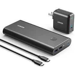 Anker PowerCore+ 26800mAh PD 45W with 60W PD Charger, Power Delivery Portable Charger Bundle for USB C MacBook Air/Pro/Dell XPS, iPad Pro 2018, iPhone 11 Pro / 11 / XS Max / X / 8, and More