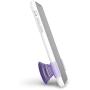 PopSockets PopGrip Slide for iPhone X and XS Apple Silicone Case - Fierce Violet