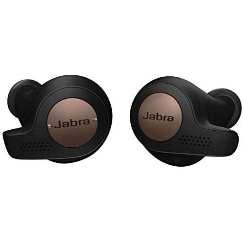 Jabra Elite Active 65t Earbuds – True Wireless Earbuds with Charging Case, Copper Black –  Bluetooth Earbuds with a Secure Fit and Superior Sound, Long Battery Life and More