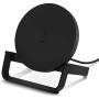 Belkin Boost Up Wireless Charging Stand 10W – Wireless Charger for iPhone Xs, XS Max, XR, X, 8, 8+ / Samsung Galaxy S10, S10+, S10e, S9, Note9 and More (Black) (Renewed)