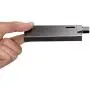 BRIK | Ultra-Slim Aluminum Portable Charger Case | Pod Storage | Holds 1 Extra Pod - Brick Battery Power Bank (Steel Gray)