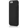 Incipio Stowaway Cell Phone Case for Apple iPhone 6 - Retail Packaging - Black/Black
