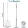 Headphone Jack Adapter for iPhone X Adapter Charge and Headphone Earphone Adaptor for iPhone 11 Pro Max/11 Pro/11/Xs/Xs Max/XR/8/8 Plus/7/7 Plus Adapter Dongle [Audio &Charger] Support All iOS-White