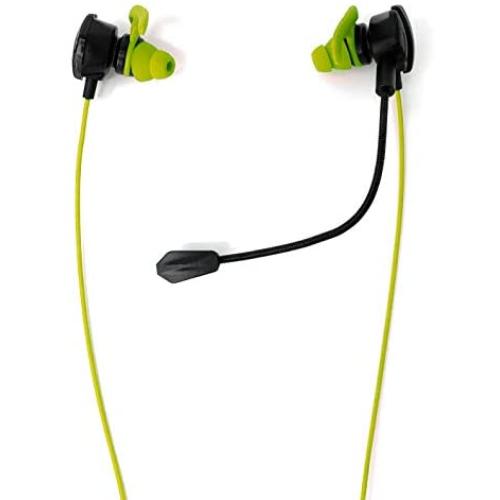 Gaming Earbuds Chasdi with Detachable mic. for Xbox One, Switch, PC, Smartphone, PS4 Headset with in-Ear Buds Headphones (Green)