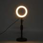 Yosoo Mobile Phone Live Photography Selfie Lamp Stepless Dimming LED Ring Fill Lights