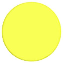PopSockets: PopGrip with Swappable Top for Phones and Tablets - Neon Yellow