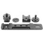 ChromLives Hot Shoe Extension Bar Mount Cold Shoe Extension Flash Bracket Dual Straight Mount Flash Bracket fits Nikon Canon Sony Olympus DSLR Camera Camcorder DV