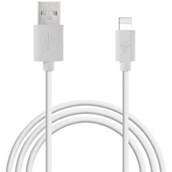 Apple Certified iPhone Lightning Cable 3 ft - for iPhone X XS XR XS Max SE 8 Plus 8 7 Plus 7 6S Plus 6 Plus 6 6S 5S 5 5C - Charge & Sync - 2.4a Rapid Power - Take for Travel - White