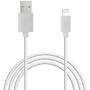 Apple Certified iPhone Lightning Cable 3 ft - for iPhone X XS XR XS Max SE 8 Plus 8 7 Plus 7 6S Plus 6 Plus 6 6S 5S 5 5C - Charge & Sync - 2.4a Rapid Power - Take for Travel - White