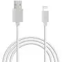 Apple Certified iPhone Lightning Cable 3 ft - for iPhone X XS XR XS Max SE 8 Plus 8 7 Plus 7 6S Plus 6 Plus 6 6S 5S 5 5C - Charge & Sync - 2.4a Rapid Power - Take for Travel - White