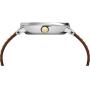Timex Mens TW2R63900 Southview 41mm Tan/Silver-Tone/Blue Leather Strap Watch