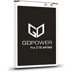 GDPower 3500mAh Li-ion Battery Replacement for ZTE MF985 AT&T Velocity 2 Hotspot Li3930T44P4h794659