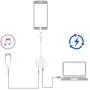 [Apple MFi Certified] for iPhone Headphones Adapter, Lightning to 3.5mm Headphone Jack Adapter Dual Ports Dongle Charge Jack AUX Audio 3.5mm for iPhone 11/11 Pro/X/XS/XR/8/7, Support All iOS System